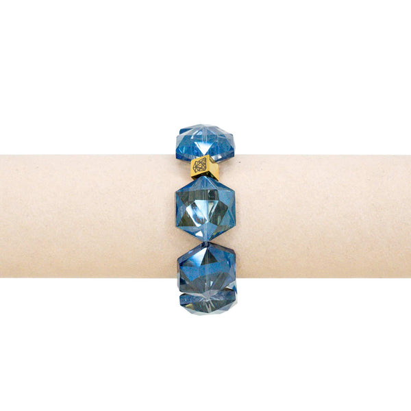Bracciale Cristalli Blu